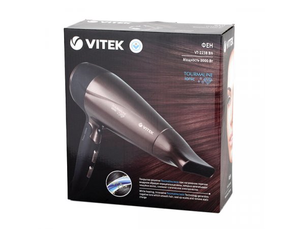Фен Vitek VT-2238 Chocolate Фен Vitek VT-2238 Chocolate