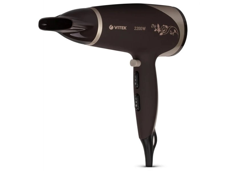Фен Vitek VT-2327 шоколадный