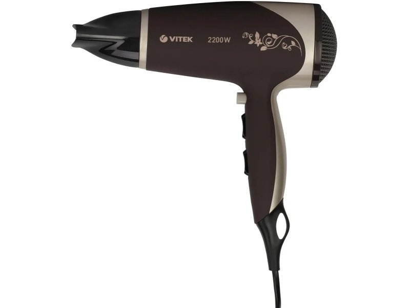 Фен Vitek VT-2327 шоколадный