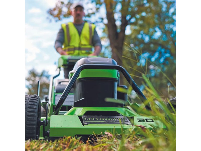 Электрическая газонокосилка Greenworks 82LM30S без АКБ и ЗУ (2519207)