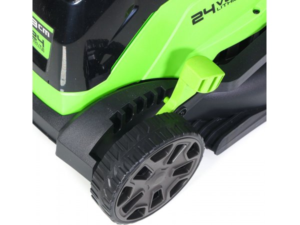 Электрическая газонокосилка Greenworks G24LM33K2