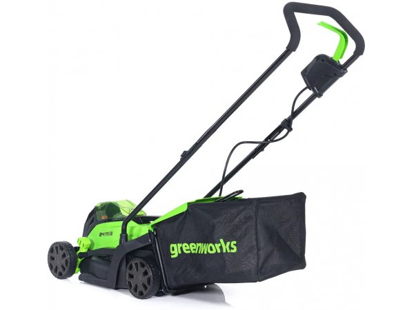 Электрическая газонокосилка Greenworks G24LM33K2
