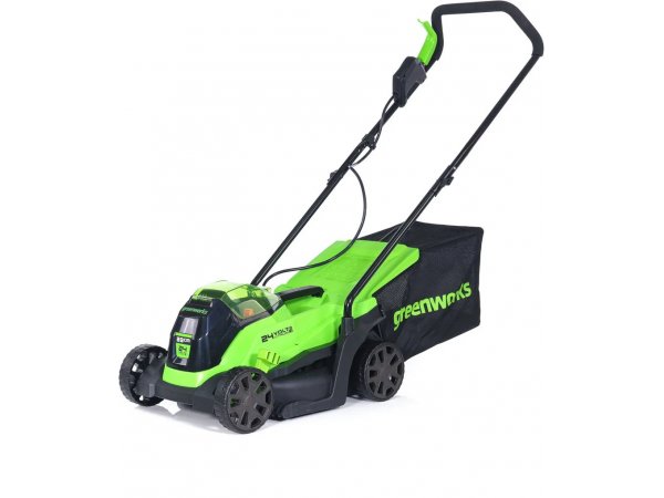 Электрическая газонокосилка Greenworks G24LM33K2