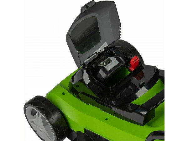 Электрическая газонокосилка Greenworks G24LM33K2