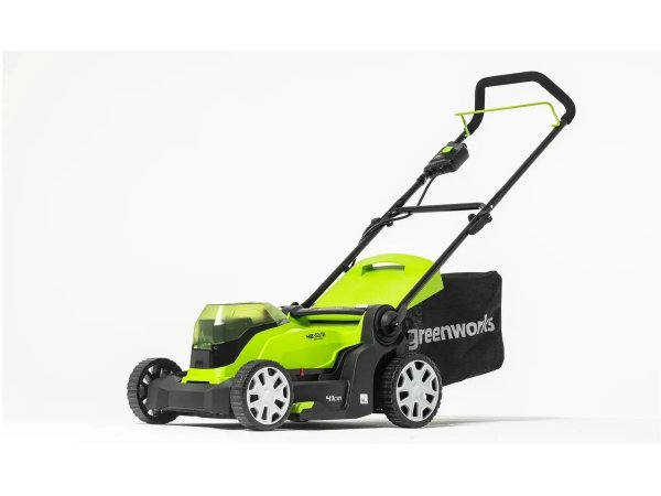 Электрическая газонокосилка Greenworks G24X2LM41 с ЗУ