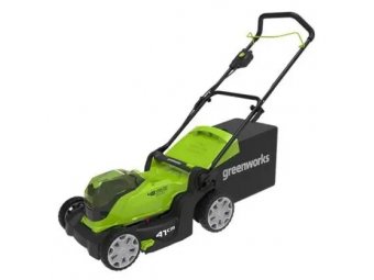 Электрическая газонокосилка Greenworks G24X2LM41