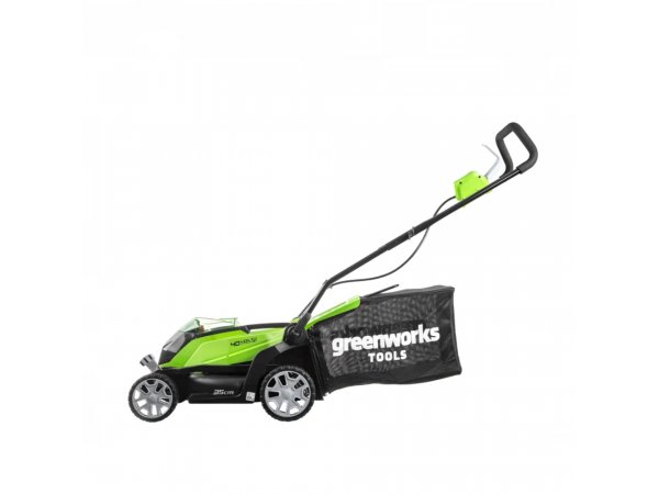 Электрическая газонокосилка Greenworks G40LM35K2 Электрическая газонокосилка Greenworks G40LM35K2