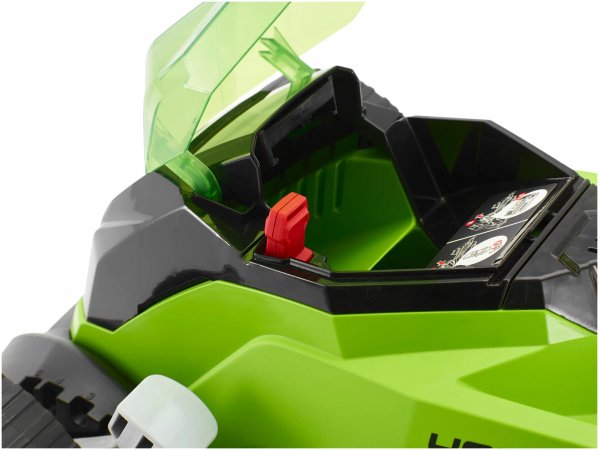 Электрическая газонокосилка Greenworks G40LM35K2 Электрическая газонокосилка Greenworks G40LM35K2