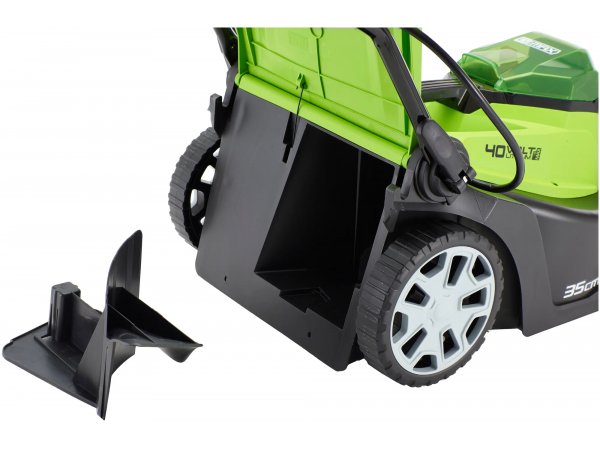 Электрическая газонокосилка Greenworks G40LM35K2 Электрическая газонокосилка Greenworks G40LM35K2