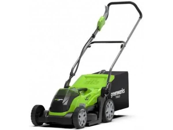 Электрическая газонокосилка Greenworks G40LM35K4 Электрическая газонокосилка Greenworks G40LM35K4