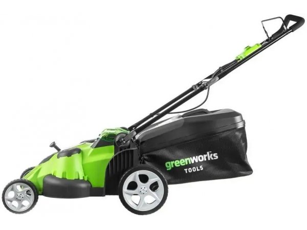 Электрическая газонокосилка Greenworks G40LM49DB
