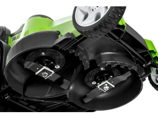 Электрическая газонокосилка Greenworks G40LM49DB