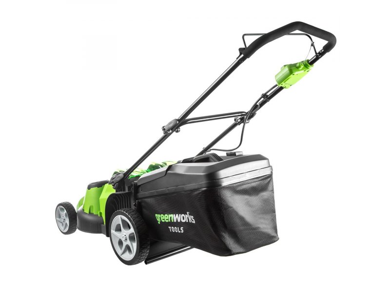 Электрическая газонокосилка Greenworks G40LM49DBK4 TwinForce c 1хАКБ 4 Ач и ЗУ (2500207VB) Электрическая газонокосилка Greenworks G40LM49DBK4 TwinForce c 1хАКБ 4 Ач и ЗУ (2500207VB)