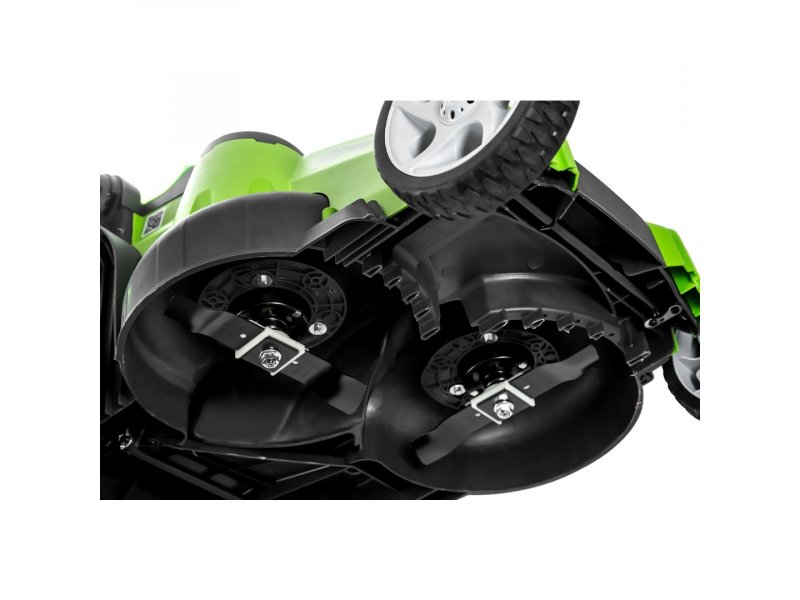 Электрическая газонокосилка Greenworks G40LM49DBK4 TwinForce c 1хАКБ 4 Ач и ЗУ (2500207VB) Электрическая газонокосилка Greenworks G40LM49DBK4 TwinForce c 1хАКБ 4 Ач и ЗУ (2500207VB)
