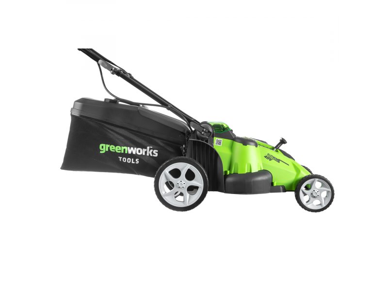 Электрическая газонокосилка Greenworks G40LM49DBK4 TwinForce c 1хАКБ 4 Ач и ЗУ (2500207VB) Электрическая газонокосилка Greenworks G40LM49DBK4 TwinForce c 1хАКБ 4 Ач и ЗУ (2500207VB)