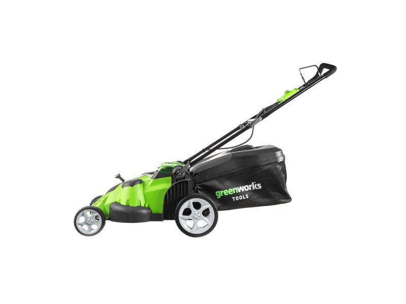 Электрическая газонокосилка Greenworks G40LM49DBK4 TwinForce c 1хАКБ 4 Ач и ЗУ (2500207VB) Электрическая газонокосилка Greenworks G40LM49DBK4 TwinForce c 1хАКБ 4 Ач и ЗУ (2500207VB)