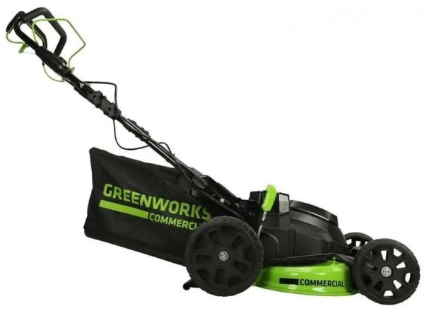 Электрическая газонокосилка Greenworks GC82LM61S без АКБ, без ЗУ