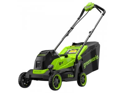Электрическая газонокосилка Greenworks GD24LM331 c 1хАКБ 2Ач (2520607UA) Электрическая газонокосилка Greenworks GD24LM331 c 1хАКБ 2Ач (2520607UA)