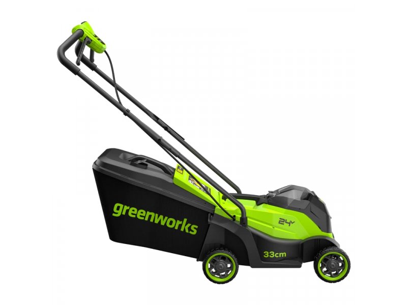 Электрическая газонокосилка Greenworks GD24LM331 c 1хАКБ 4Ач (2520607UB) Электрическая газонокосилка Greenworks GD24LM331 c 1хАКБ 4Ач (2520607UB)
