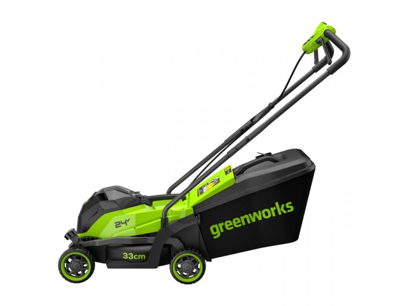 Электрическая газонокосилка Greenworks GD24LM331 c 1хАКБ 4Ач (2520607UB) Электрическая газонокосилка Greenworks GD24LM331 c 1хАКБ 4Ач (2520607UB)