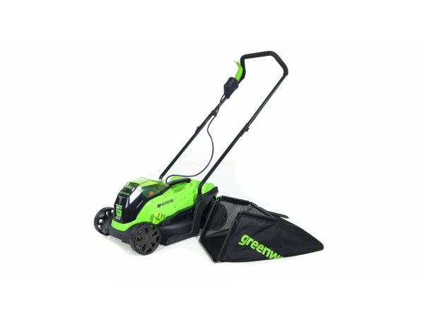 Электрическая газонокосилка Greenworks GD24LM33
