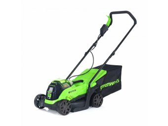 Электрическая газонокосилка Greenworks GD24LM33