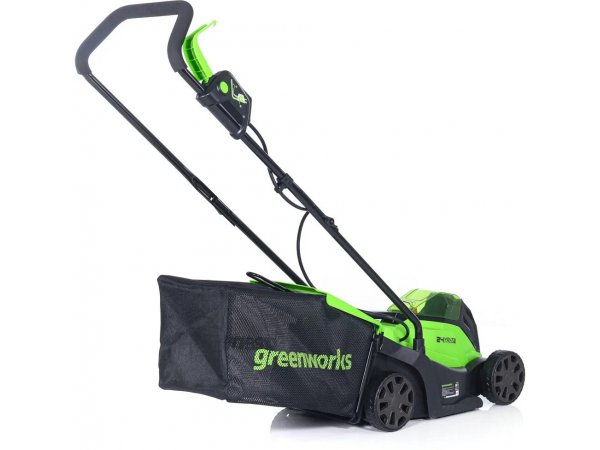 Электрическая газонокосилка Greenworks GD24LM33K2