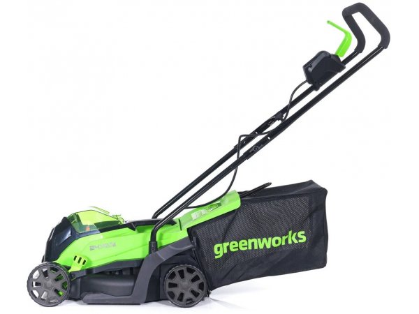 Электрическая газонокосилка Greenworks GD24LM33K2