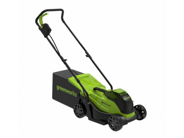 Электрическая газонокосилка Greenworks GD24LM33K4 Электрическая газонокосилка Greenworks GD24LM33K4