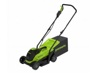 Электрическая газонокосилка Greenworks GD24LM33K4