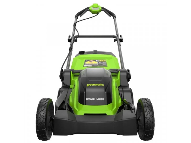 Электрическая газонокосилка Greenworks GD40LM411 c 1хАКБ 4Ач и ЗУ (2521007UB)