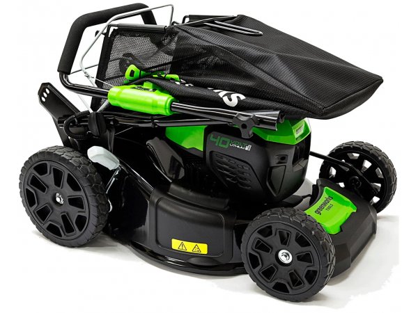 Электрическая газонокосилка Greenworks GD40LM46SP Электрическая газонокосилка Greenworks GD40LM46SP