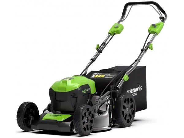 Электрическая газонокосилка Greenworks GD40LM46SP Электрическая газонокосилка Greenworks GD40LM46SP