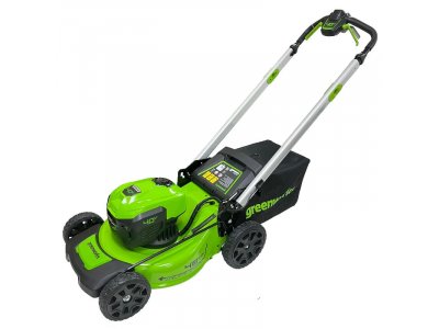 Электрическая газонокосилка Greenworks GD40LM48SP c 1хАКБ 8 Ач и ЗУ (2517407UH) Электрическая газонокосилка Greenworks GD40LM48SP c 1хАКБ 8 Ач и ЗУ (2517407UH)