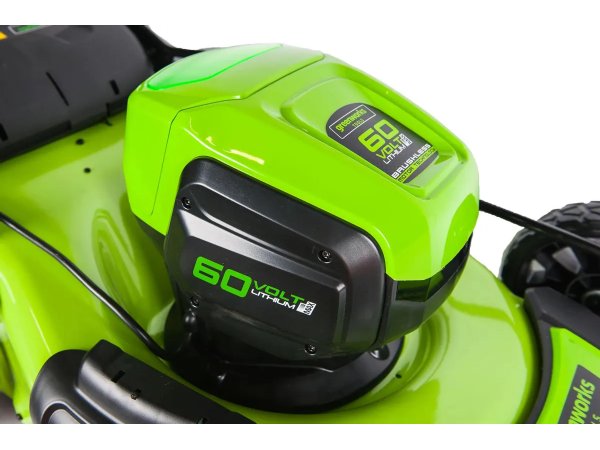 Электрическая газонокосилка Greenworks GD60LM46HP