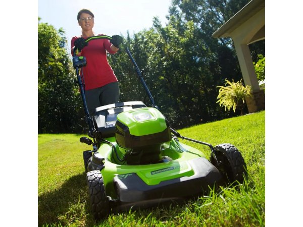 Электрическая газонокосилка Greenworks GD60LM46HP