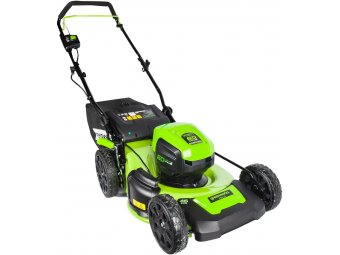 Электрическая газонокосилка Greenworks GD60LM46HP Электрическая газонокосилка Greenworks GD60LM46HP