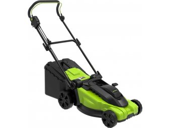 Электрическая газонокосилка Greenworks LM2000 Электрическая газонокосилка Greenworks LM2000
