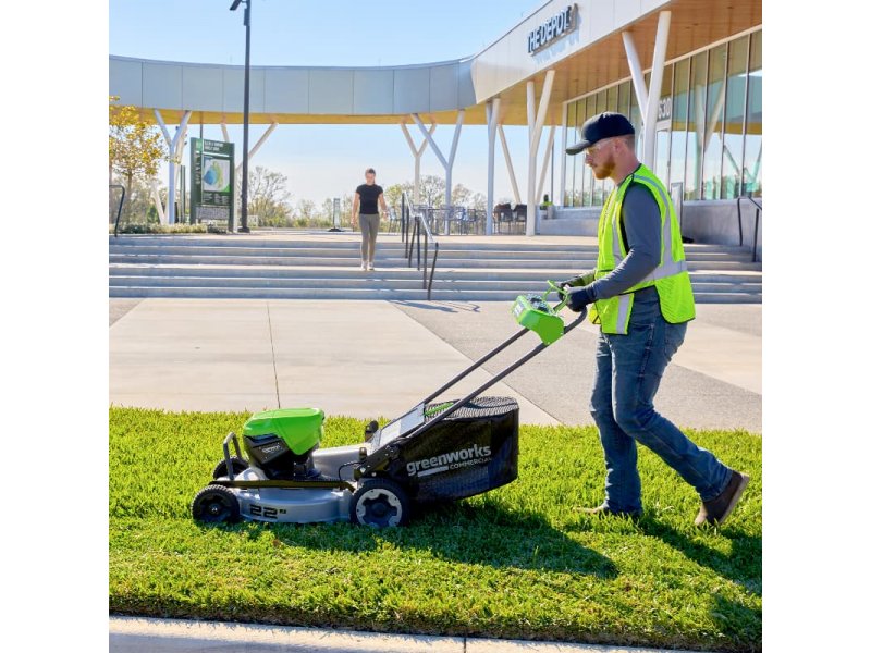 Электрическая газонокосилка Greenworks LM221S без АКБ и ЗУ (2519407) Электрическая газонокосилка Greenworks LM221S без АКБ и ЗУ (2519407)