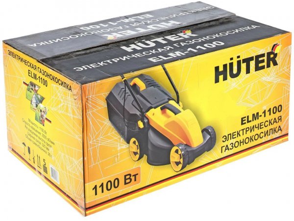 Электрическая газонокосилка Huter ELM-1100