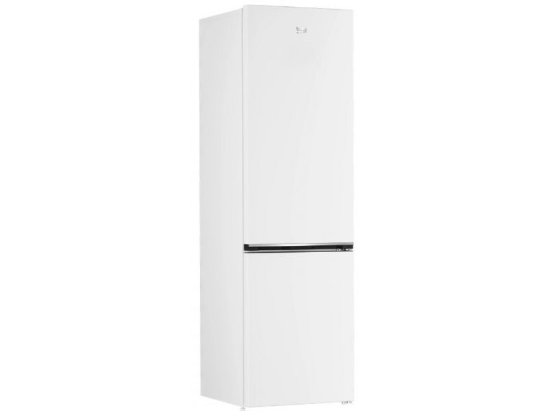 Beko B3RCNK403HW боковой вид — глубина 65 см, профиль металлического корпуса