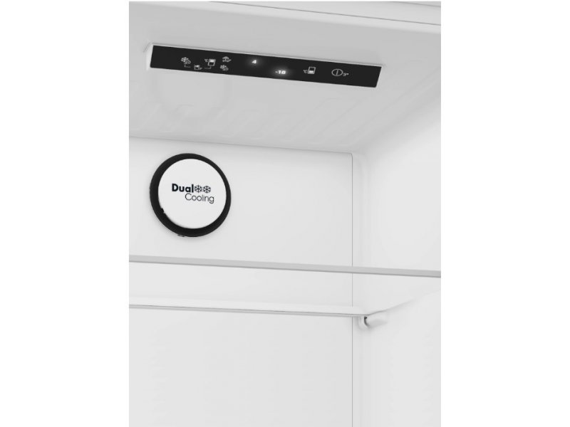 Beko B3RCNK403HW панель управления с LED-дисплеем и кнопками режимов
