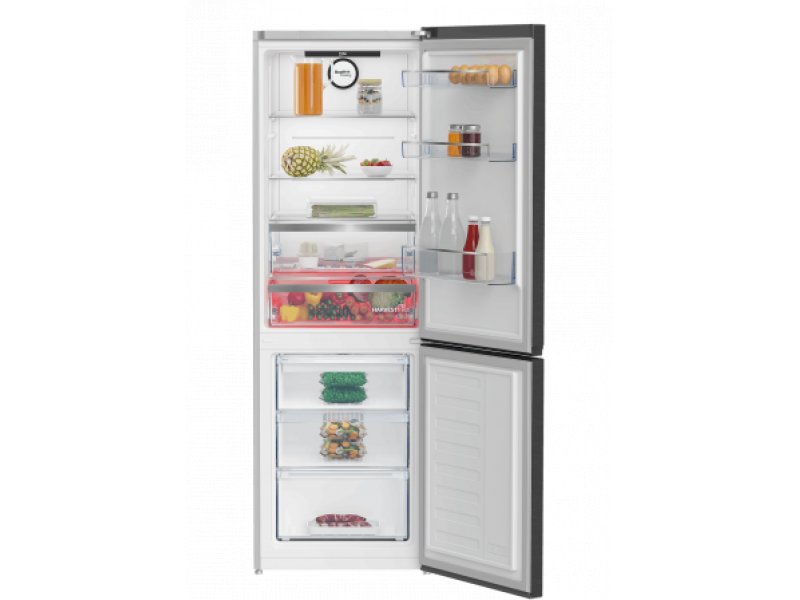 Beko B5RCNK366HDXBR внутреннее устройство — ящики морозильной камеры и полки холодильного отсека