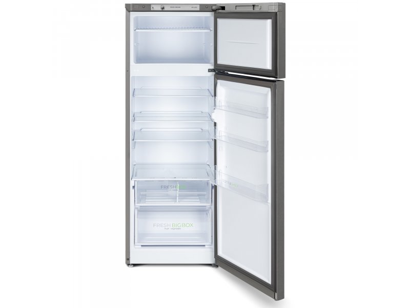 Бирюса Б-W6135 — стеклянные полки, ящики Fresh Box и LED-освещение внутри холодильной камеры