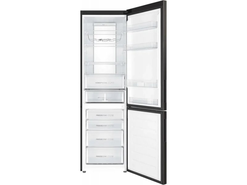 Холодильник Haier C4F740CBXGU1 черная сталь