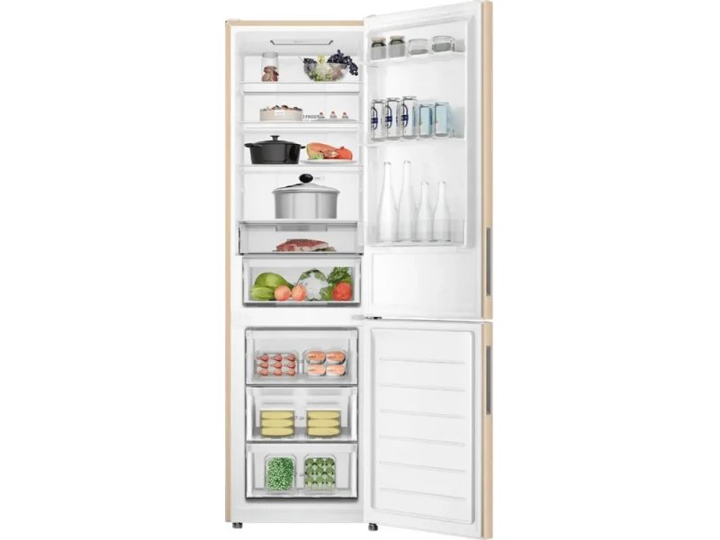 Холодильник Haier CEF538CGG золотистый