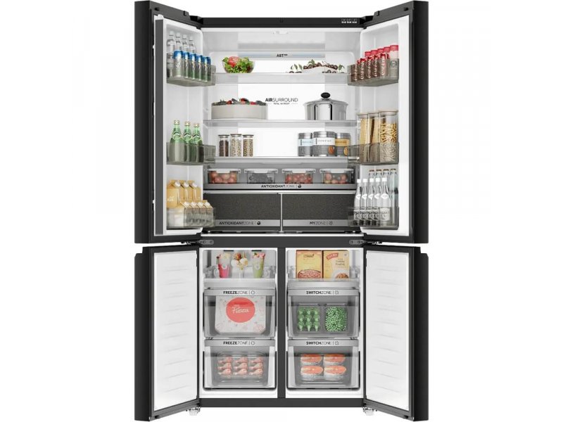 Холодильник Haier HTF-690DGS7RU1 серебристый