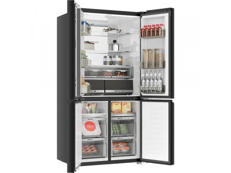 Холодильник Haier HTF-690DGS7RU1 серебристый
