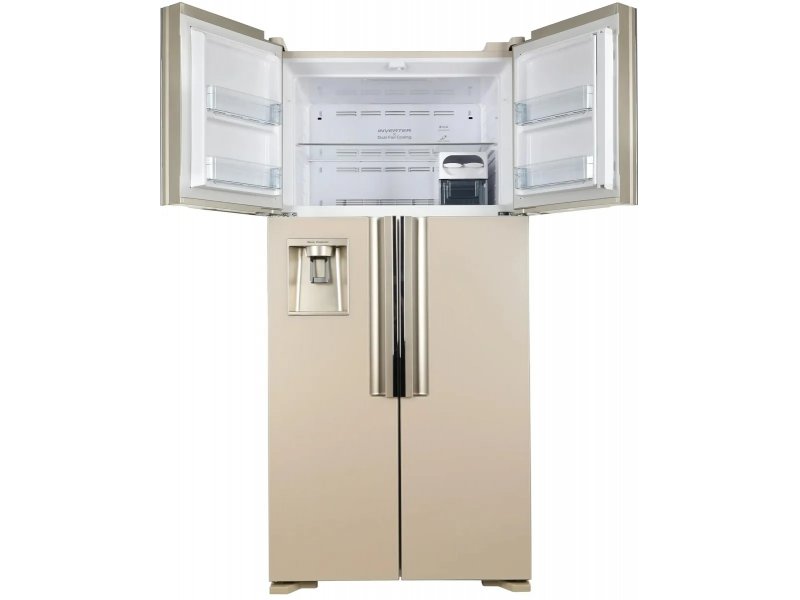 Холодильник Hitachi R-W660PUC7 GBE бежевый Холодильник Hitachi R-W660PUC7 GBE бежевый