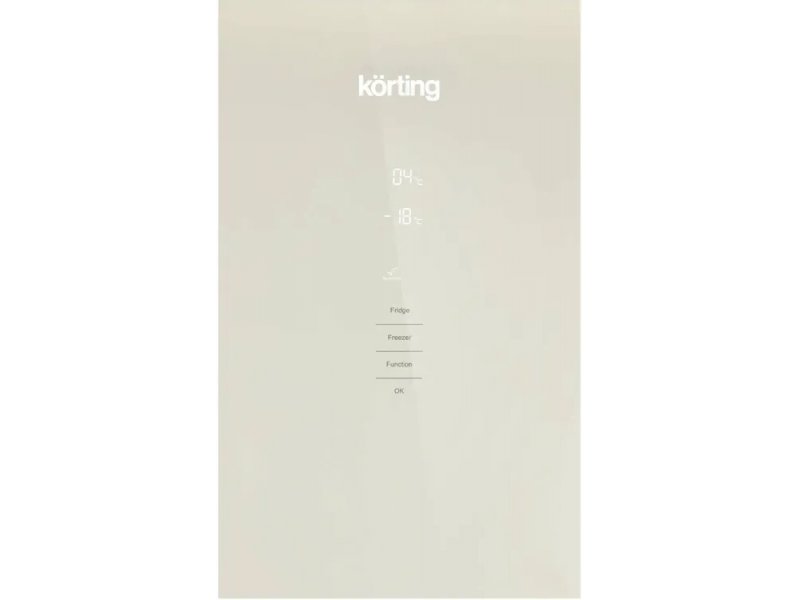 Холодильник Korting KNFC 62370 GB бежевый Холодильник Korting KNFC 62370 GB бежевый
